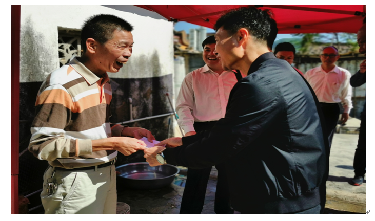 我校组织党员干部陆丰开展新一轮精准扶贫暨主题党日活动
